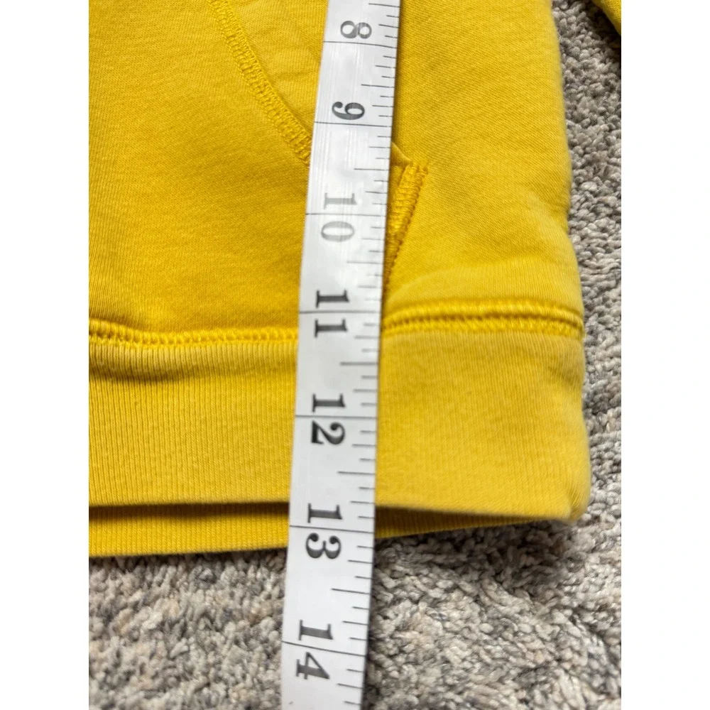 Gap Kids Toddler Arch Logo Pullover Hoodie Yellow Blue 2T Fleece Sweatshirt